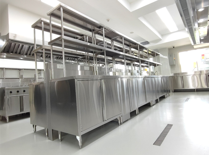 ออกแบบครัวร้านอาหาร ครัวสแตนเลส 98