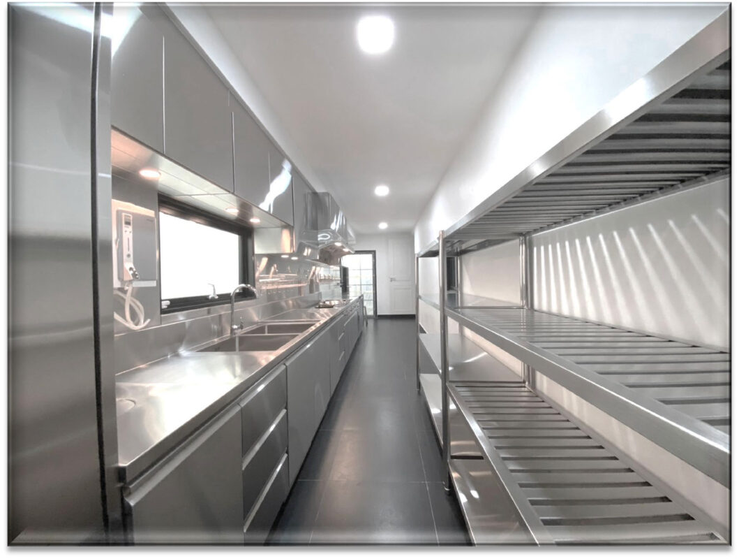 ออกแบบครัวร้านอาหาร ครัวสแตนเลส 122