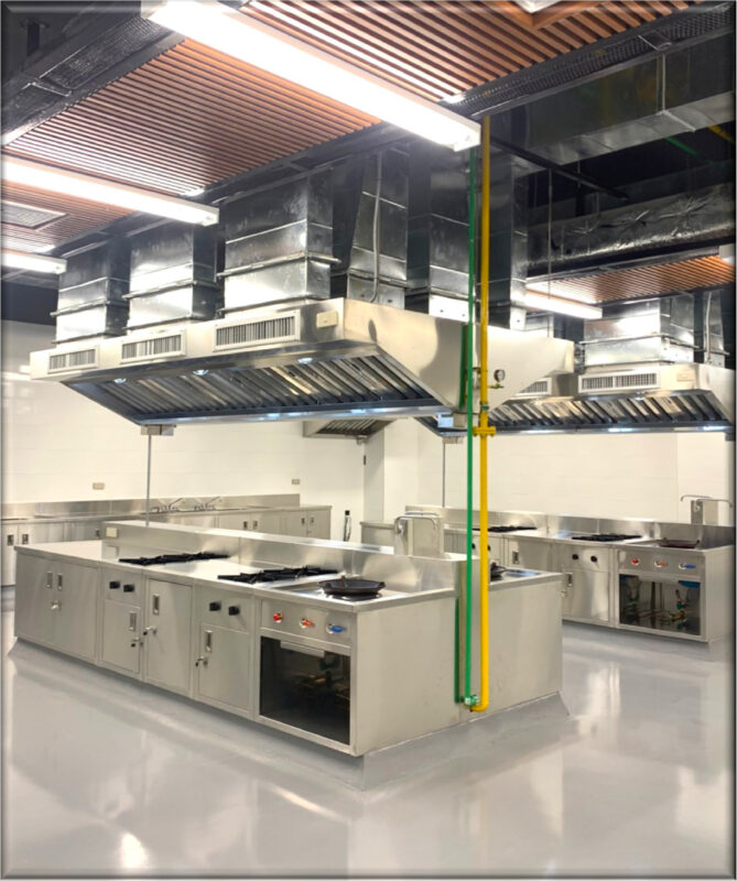 ออกแบบครัวร้านอาหาร ครัวสแตนเลส 105