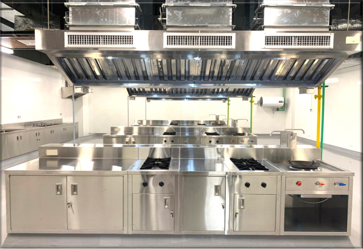 ออกแบบครัวร้านอาหาร ครัวสแตนเลส 107